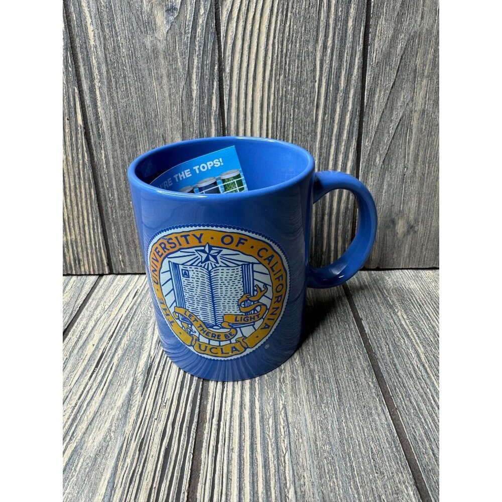 UCLA Bruins Dad Mug 14oz Ceramic Coffee Cup Officially Licensed Blue & Gold
